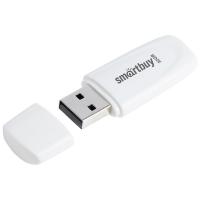 Флэш-драйв 32ГБ Smartbuy Scout USB 2.0 белый SB032GB2SCW