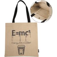 Сумка-шоппер deVENTE E=MC2 34*35,5см, канвас 7046207