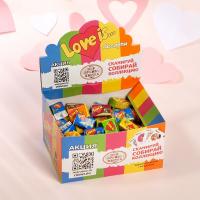 Жевательная резинка Love is МИКС 4,2гр (в блоке 100 шт)