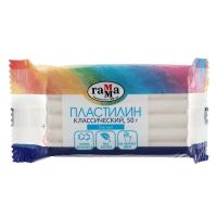 Пластилин Гамма "Классический" белый 50 гр. 270818_14