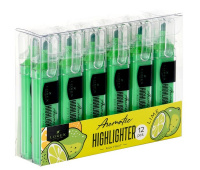 Текстовыделитель LOREX Aromatic RICH FRUIT.NEON 1-3,5мм, зеленый LXTMA-RFG