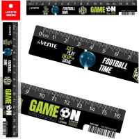 Линейка 16 см deVENTE. Football Time, пластиковая 5091408