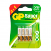 Батарейка GP Super Alkaline LR03 24А AAA 4шт/уп