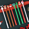 Ручка гелевая Merry Christmas To You 0,5мм корп. ассорти черная