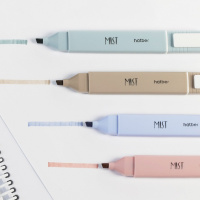 Текстовыделитель Hatber Mist 1мм/4мм HL_082088 ассорти