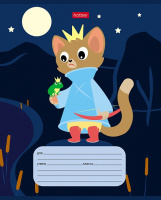 Тетрадь 12 л.кл. Хатбер -КотоМания- скругл.углы, ассорти 12Т5В1