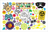 Альбом для творчества Хатбер А5 4л. -Стикеры- 300 наклеек, на скобе 4Ан5_30477