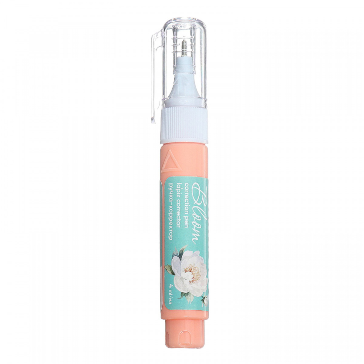 Ручка-корректор ErichKrause Pastel Bloom 4 мл 61928 ассорти