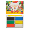 Пластилин  6 цв. 90гр, Globus, мягкий, со стеком,ПЛ6Д