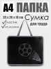 Сумка детская пласт. А4 КОКОС Football style 250950