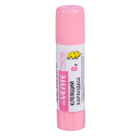 Клей-карандаш 8 г deVENTE Pastel, быстросохнущий, PVP ассорти 4042059