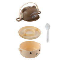 Ланчбокс КОКОС. Bear 16*15,5*15см 252380 коричневый